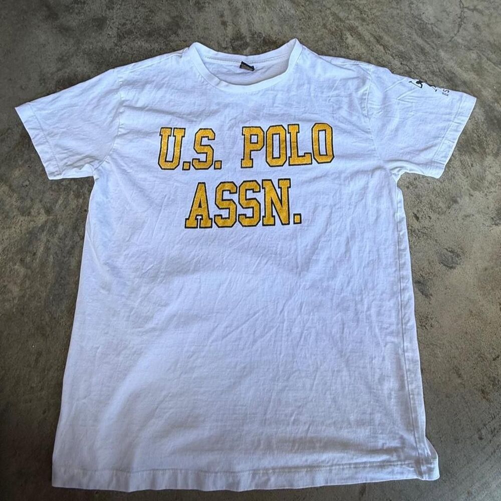 Us-polo-assn Men's White T-shirt